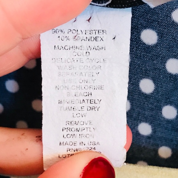 Jon Den Polka Dots Top - Picture 3 of 7